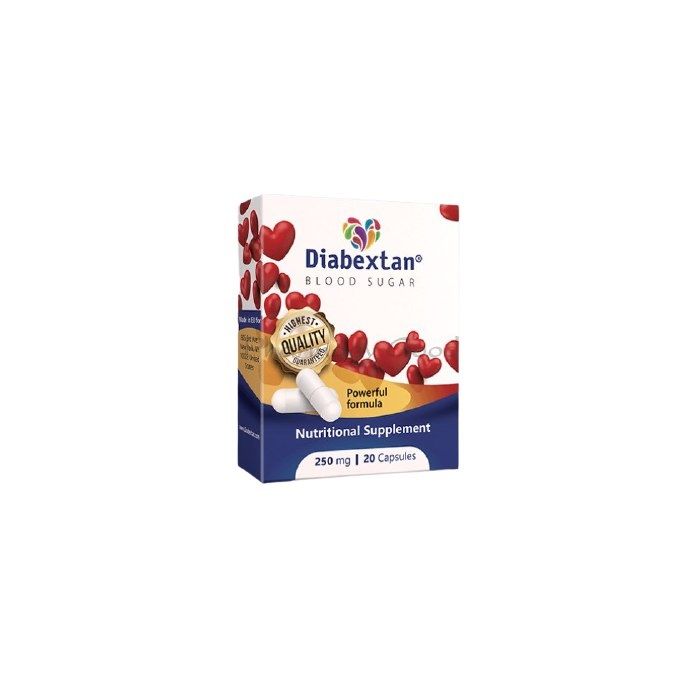 ⚬ Diabextan - capsules for diabetes