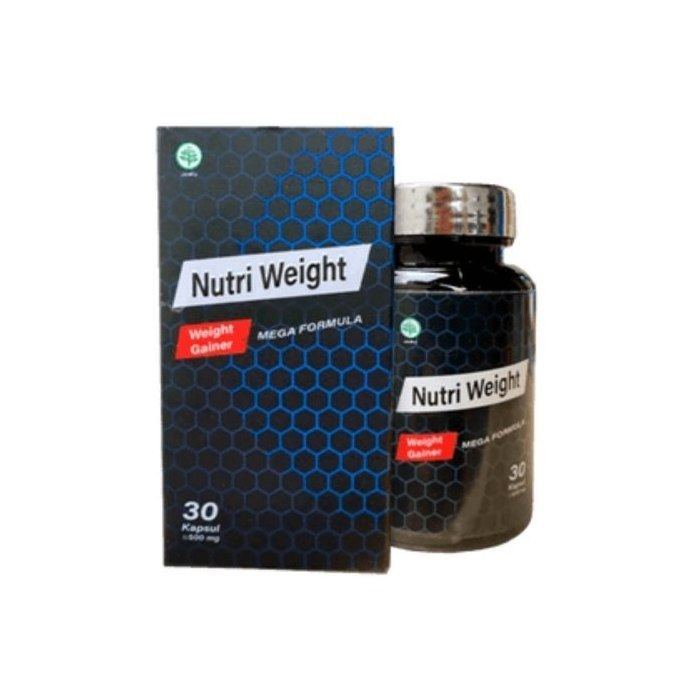 ⚬ Nutri weight - kapsul penambah massa otot