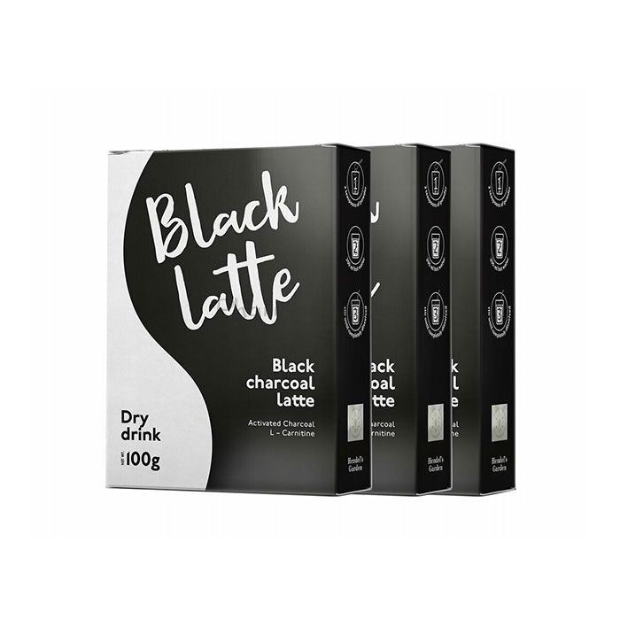 ⚬ Black Latte - obat penurunan berat badan