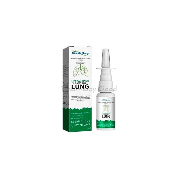 ⚬ South Moon Lung Spray - remedy for nicotine addiction