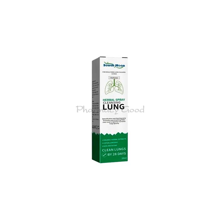 ⚬ South Moon Lung Spray - remedy for nicotine addiction