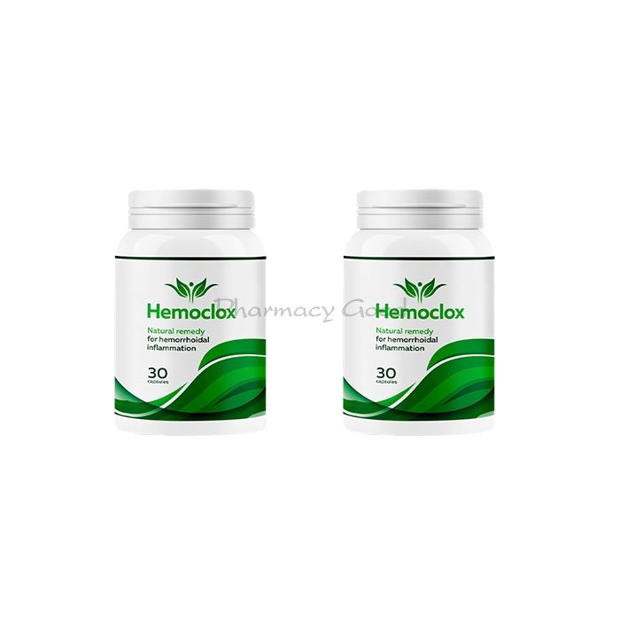 ⚬ Hemoclox - capsules for hemorrhoids