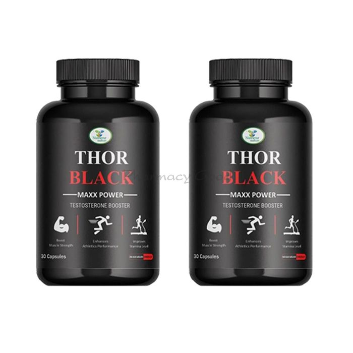 ⚬ Thor Black - पुरुषाचे जननेंद्रिय वाढ उत्पादन