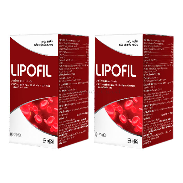 ⚬ Lipofil - phương tiện để bình thường hóa mức cholesterol