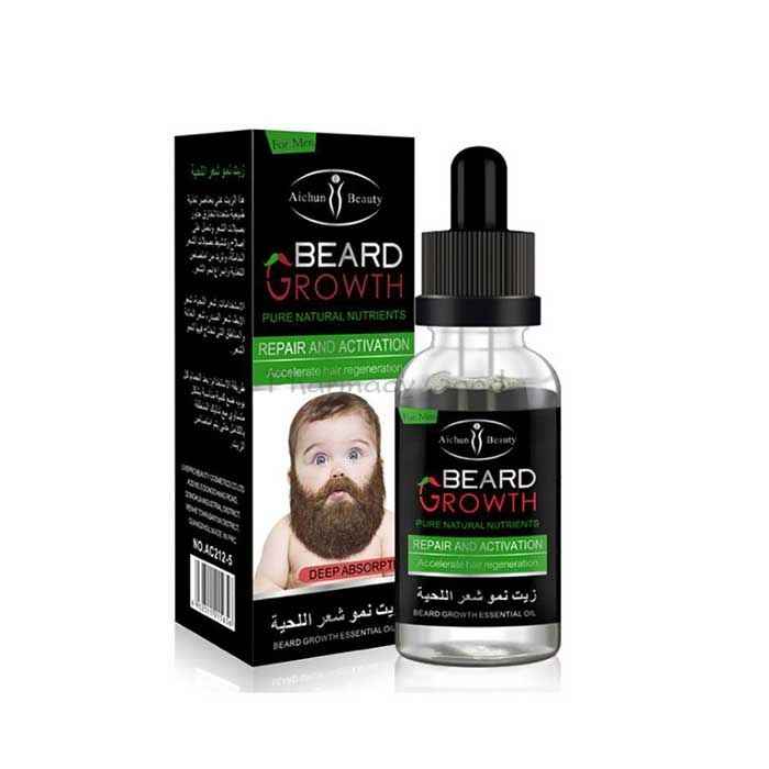 ⚬ Beard Growth Oil - hair growth agent